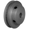 B B Manufacturing 48-2P03-6FA3, Timing Pulley, Aluminum, Clear Anodized,  48-2P03-6FA3